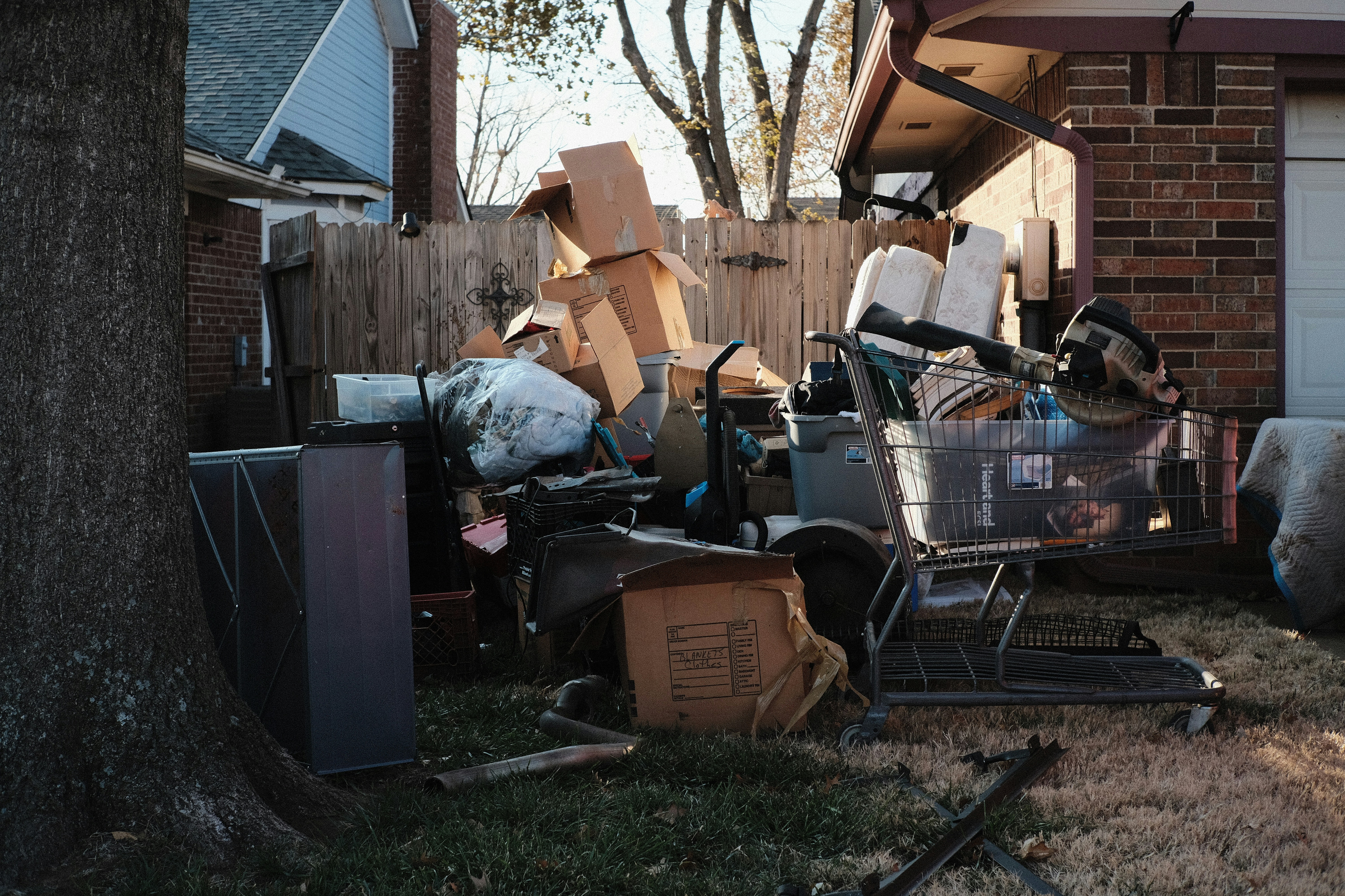 Property trash out and cleanout service